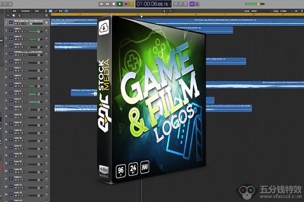 400个游戏电影LOGO标志转场音效 Game and Film Logo Transitions