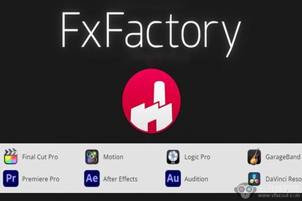 FCPX/AE/PR超强视觉特效插件包 FxFactory Pro 8.0.2 Mac全解锁版