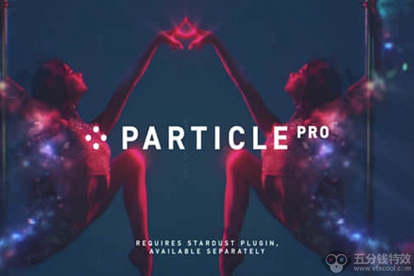 AE脚本-酷炫魔法粒子破碎消散汇聚特效生成器 Particle Pro V1.3.0 Win/Mac + 使用教程
