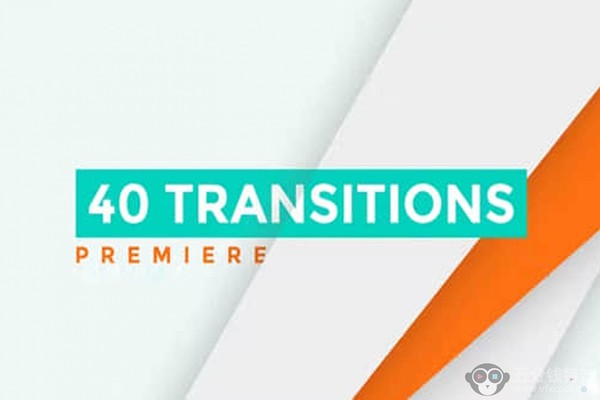 PR模板-40个简洁彩色图形遮罩转场预设 Transitions Pack Premiere Pro