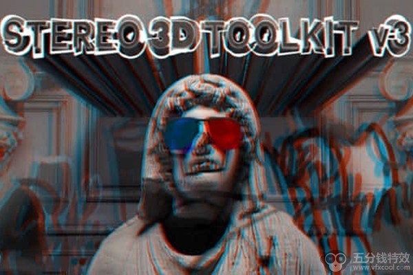 AE脚本-3D立体电影视觉特效转换工具 Stereo 3D Toolkit V3.0 + 使用教程