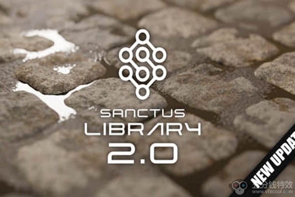 Blender插件-程序化材质预设库 Sanctus Library – Procedural Materials V1.00.7