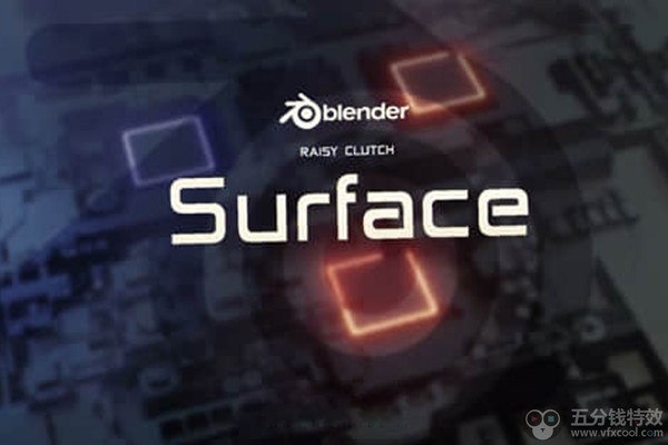 Blender插件-科技感细节硬面三维建模工具 Surface Detail
