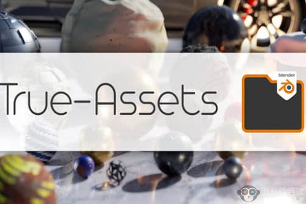 Blender插件-材质贴图工程预设标记管理 True-Assets V3.0.0