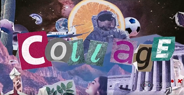 AE脚本-2000种人物食物交通物品复古贴纸定格动画预设 Collage Pack V2.1