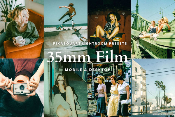 35毫米电影胶卷Lightroom预设 35mm Film Lightroom Presets