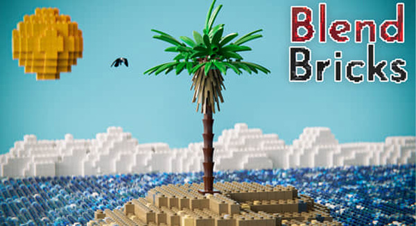 Blender插件-三维乐高玩具模型资产预设 Blendbricks V2