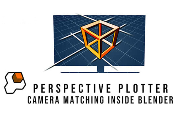 Blender插件-摄像机三维透视匹配工具 Perspective Plotter v1.1.0