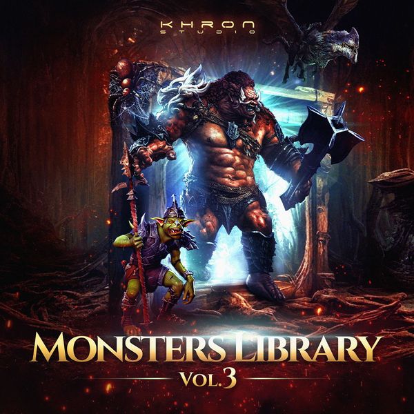 168种奇幻游戏音效库:Khron Studio – Monster Library Vol.3