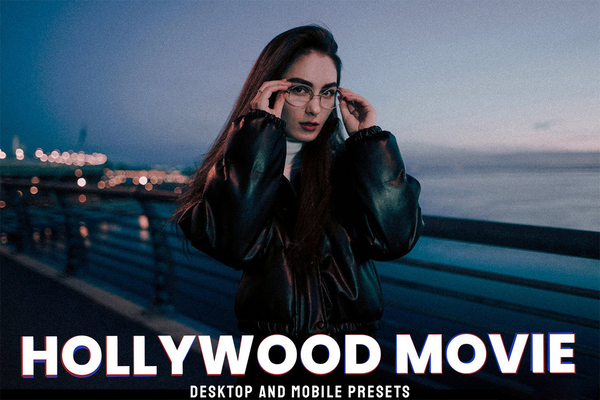 好莱坞电影人像LR预设 Hollywood Movie - Desktop and Mobile Presets
