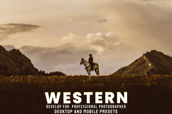 西部电影风格Lightroom预设 Western - Desktop and Mobile Presets