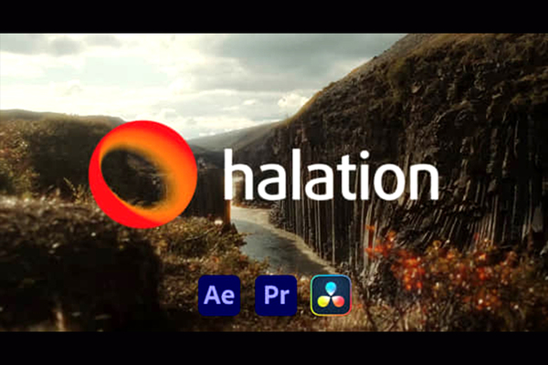 AE/PR/达芬奇插件-模拟电影胶片光晕特效 FilmConvert Halation V1.0.0 Win