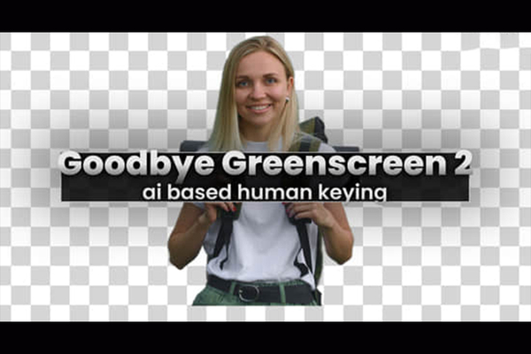 视频背景智能抠像AE/PR插件 Goodbye Greenscreen v2.1.1 Win