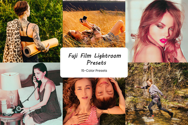 富士胶片色彩Lightroom预设 Fuji Film Lightroom Presets
