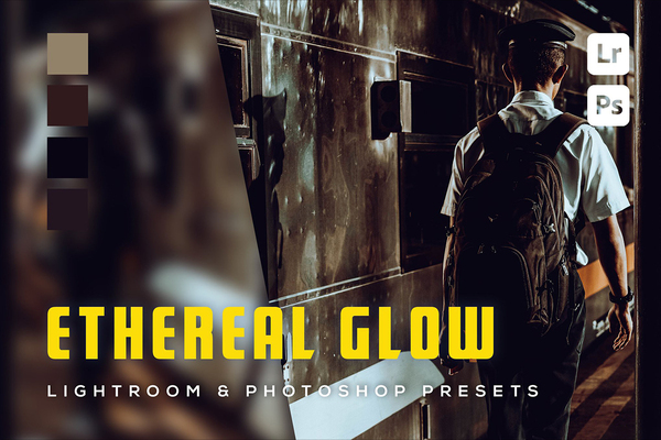 黑暗电影色彩LR预设 Ethereal Glown Lightroom and Photoshop Presets