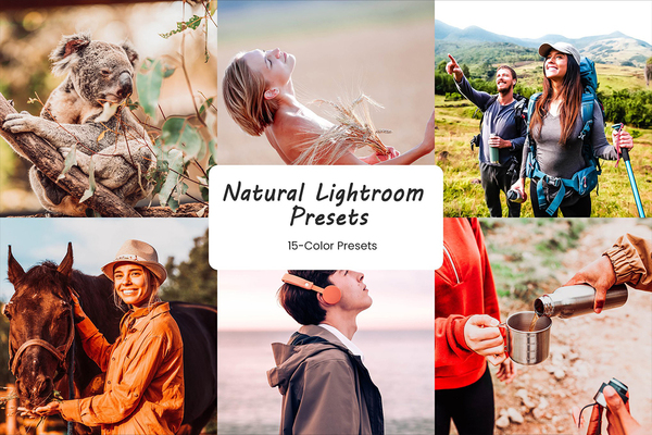 免费自然光电影人像LR预设 Natural Lightroom Presets