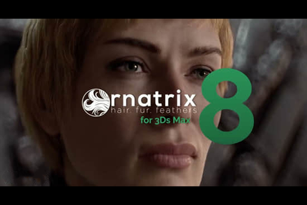头发毛发羽毛模拟3DS MAX插件 Ephere Ornatrix V8.8.1