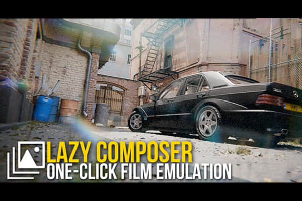 Blender插件-高级后期合成调节控制工具 Lazy Composer V1.0