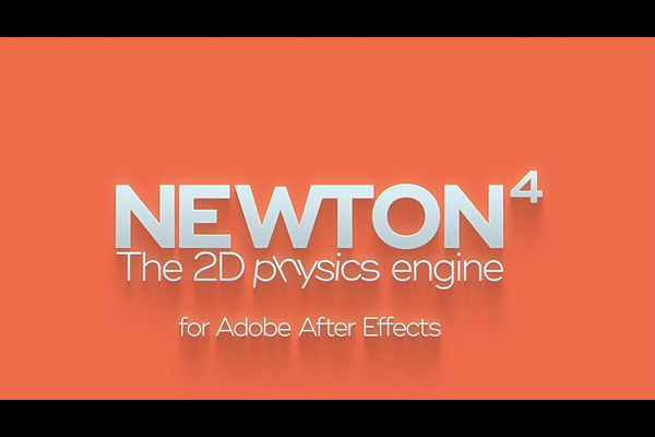 Mac苹果版-牛顿动力学AE插件 Newton V4.0.77 (MG动画制作好伴侣)