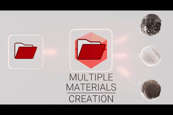 C4D插件-RS渲染器多材质生成工具 Cinema 4D Redshift Multiple Material Creation SMC v1.3.8