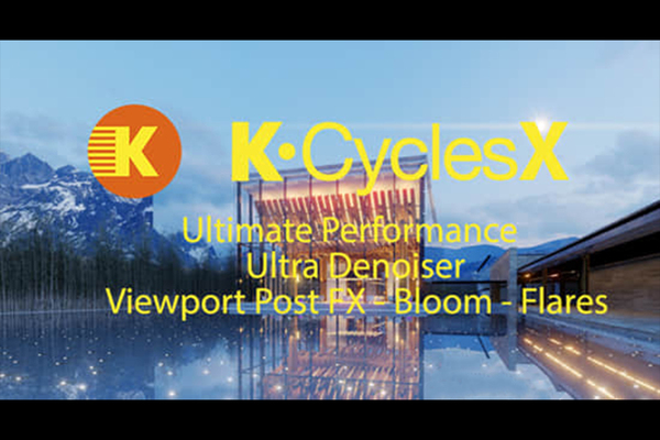 Blender高级GPU实时渲染器 K-Cycles 2025 v4.32 Stable v20241221