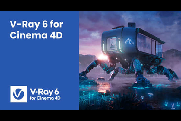 C4D Vray高级渲染器插件 V-Ray 6.20.05 for Cinema 4D R21-2025 Win