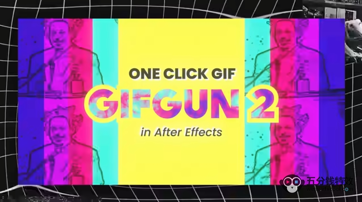 AE脚本-一键快速输出GIF动图格式插件 GifGun 2.0.20 Win/Mac