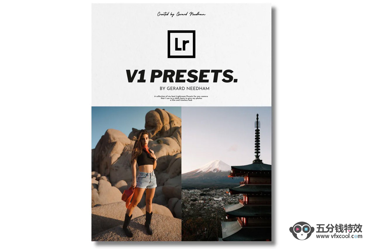 永恒电影胶片人像Lightroom预设 Gerardneedham-GN Lightroom Presets-V1
