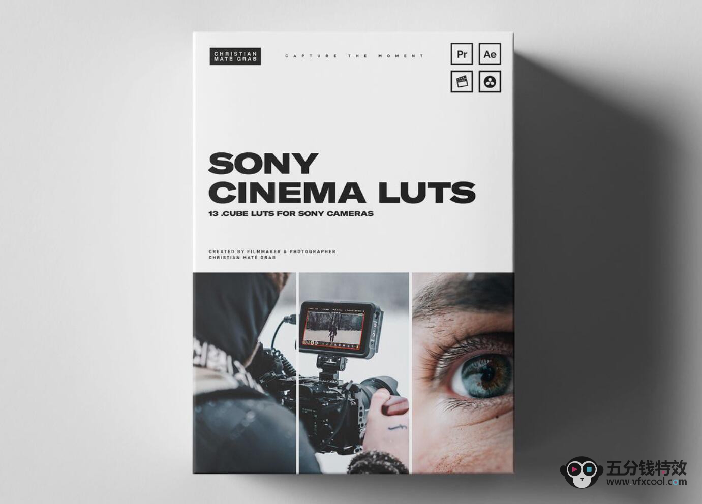 索尼Sony A7III/A7S III 电影LUT预设 Christian Mate Grab-Sony Cinematic LUTs