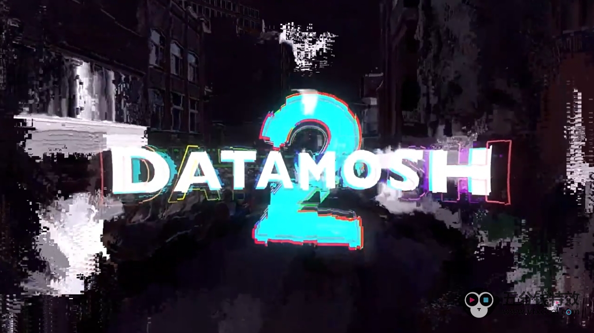 AE脚本-像素破损撕拉花屏效果 Datamosh 2.6.1+使用教程