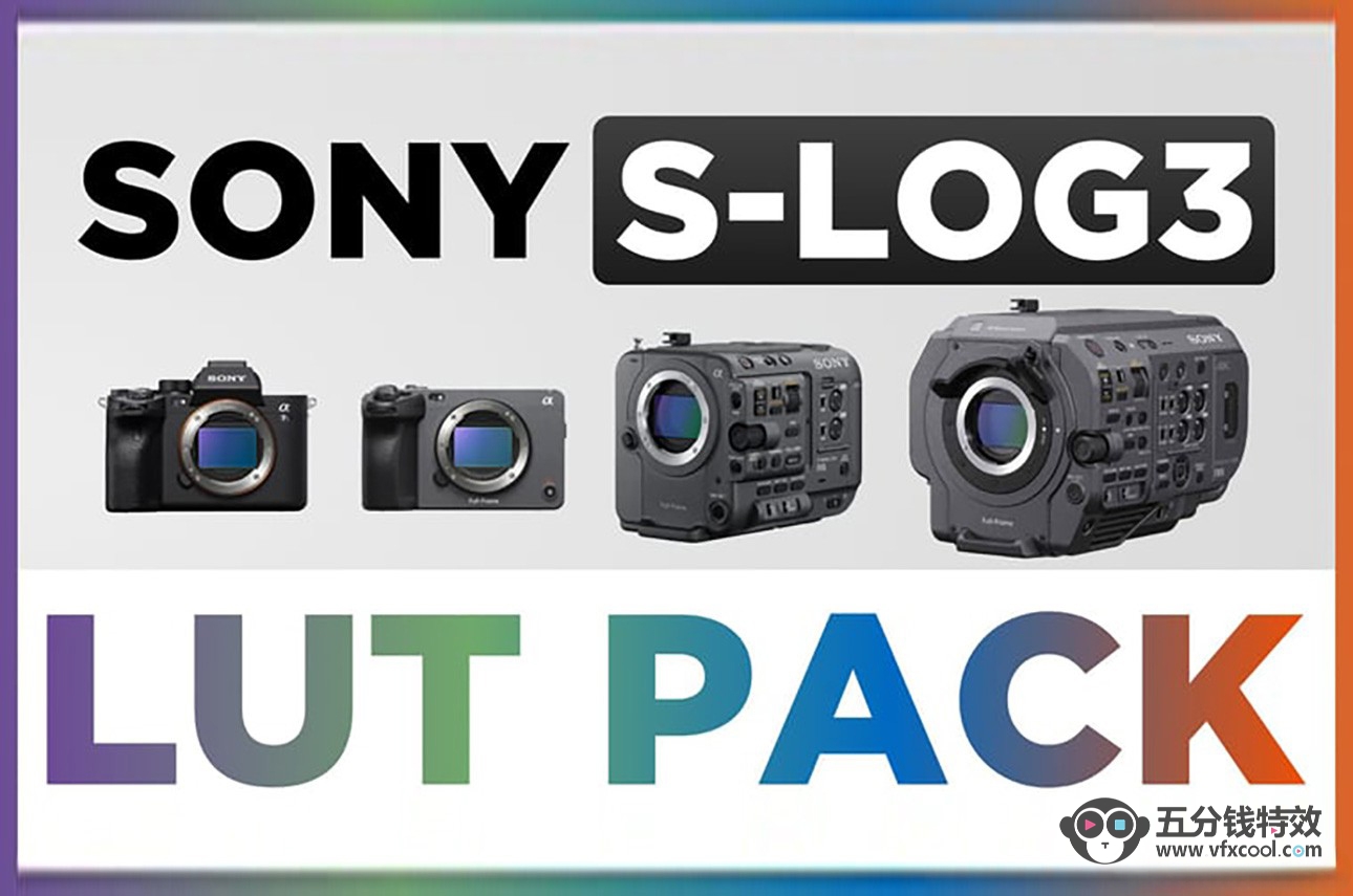 Sony 索尼S-Log3色彩还原LUT预设 Sony S-Log3 Pike LUT Pack–DSLR
