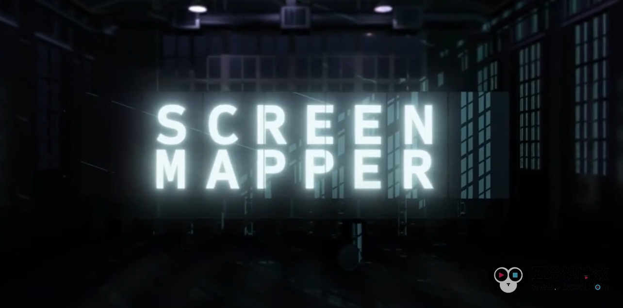 AE多屏幕投射显示文字动画脚本 Aescripts Screen Mapper V1.0.1附使用教程