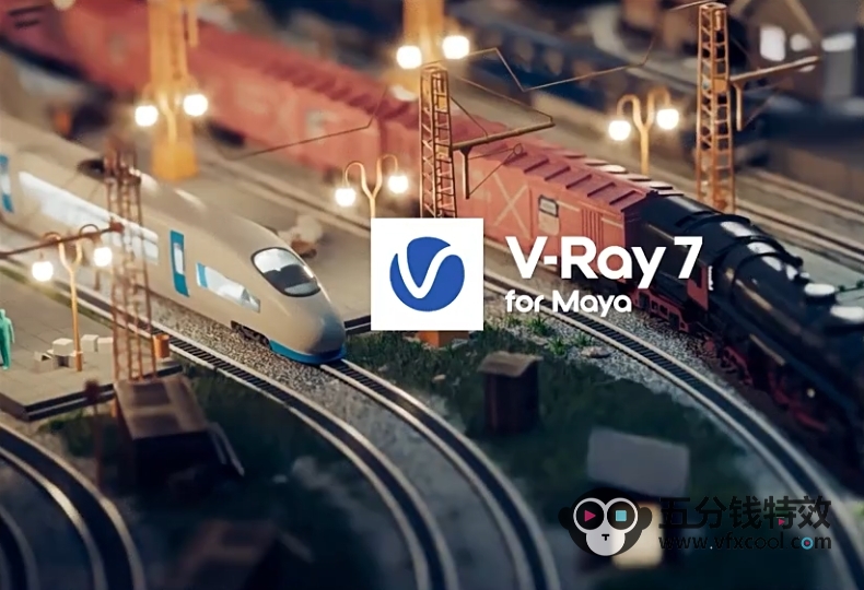 Maya VRay高级渲染器 V-Ray V7.10.00 Win For Maya 2023/2024/2025/2026