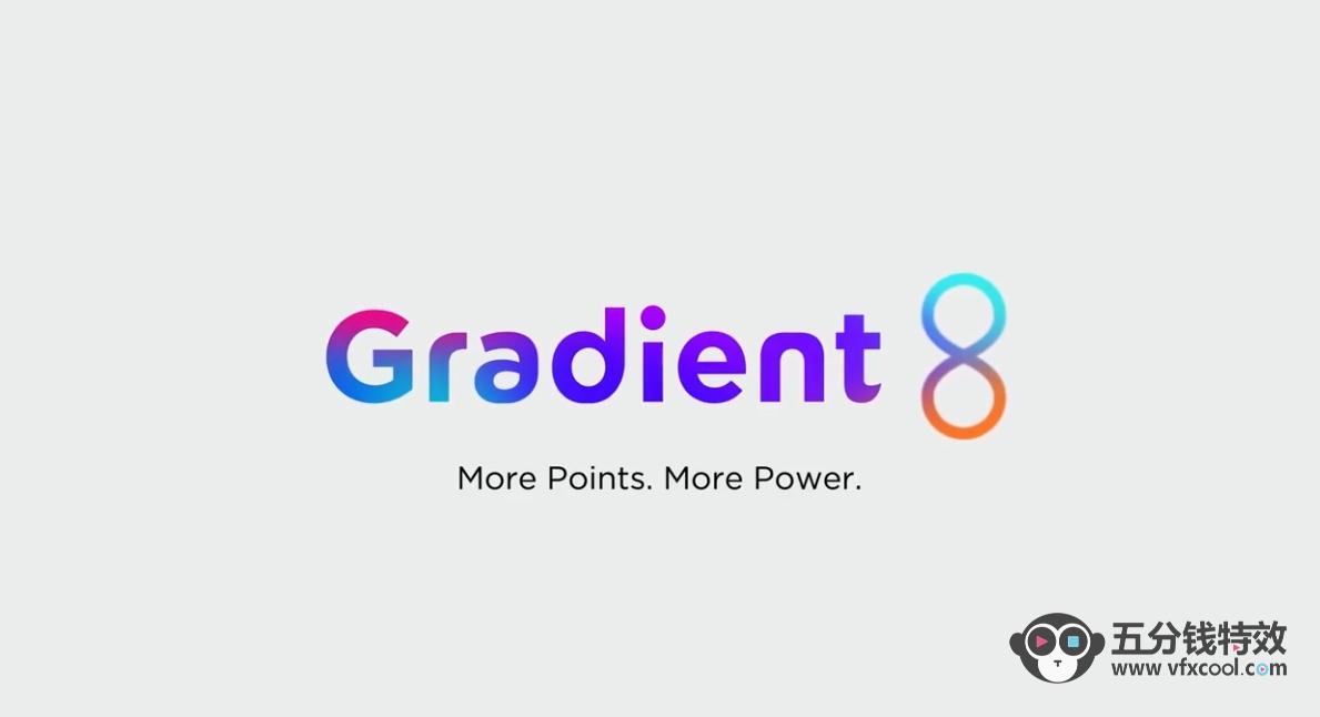 中文汉化AE插件-8点控制颜色渐变效果 Gradient8 1.0 Win+使用教程