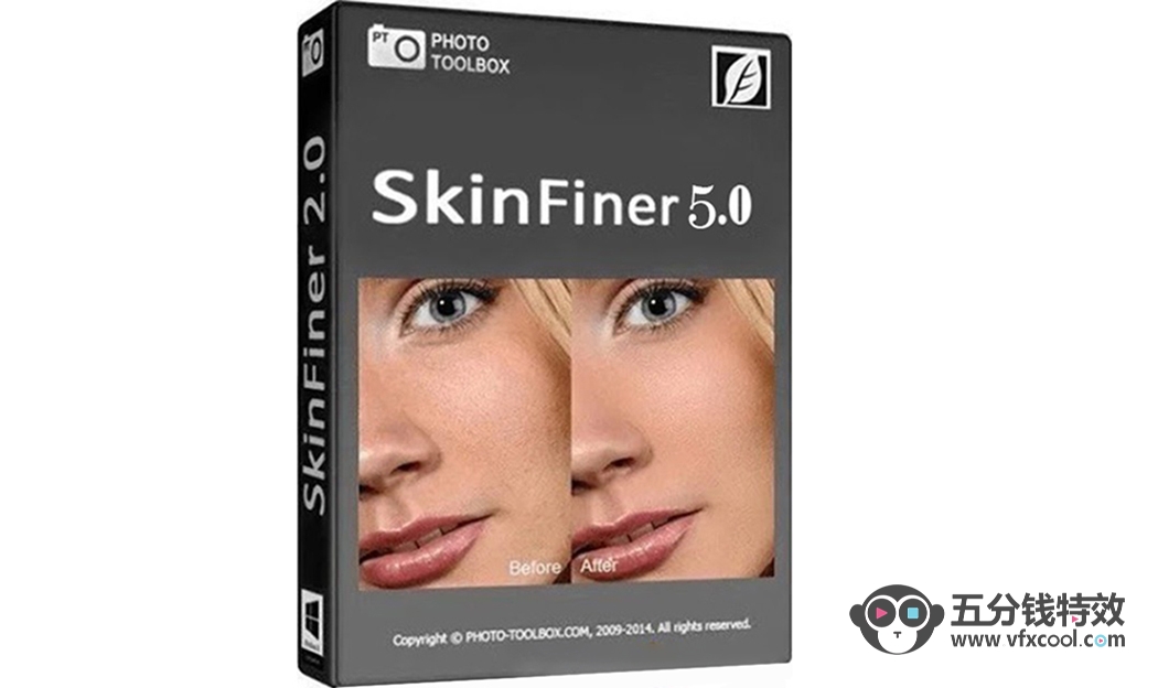 SkinFiner5.7.0中文版-快速人像磨皮SkinFiner插件 X64支持PS2025
