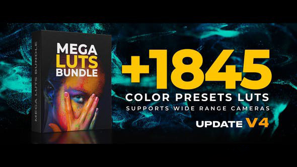 1800+超级LUT电影调色预设包|1800+ Mega LUTs Bundle