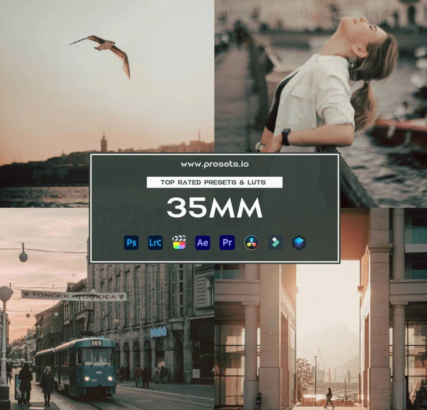 35毫米温暖电影胶片仿真Lightroom预设合集 35MM Lightroom Preset