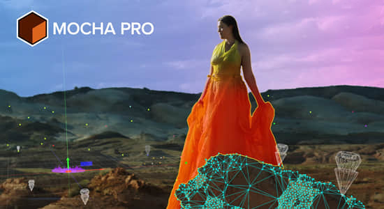 摄像机反求跟踪摩卡软件AE/PR/OFX/达芬奇/AVX插件Mocha Pro 2025.5 v12.5.2 Win