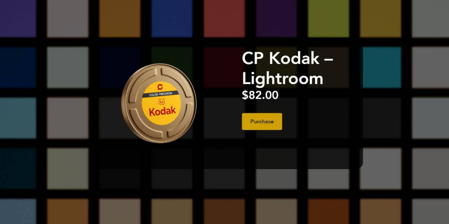 柯达电影胶片仿真模拟Lightroom预设 CP Kodak Lightroom Presets
