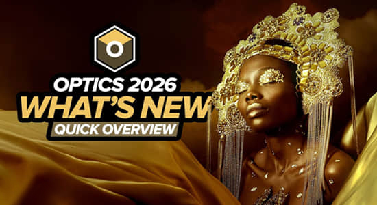 软件/LR/PS插件-数字光学胶片调色光晕摄影视觉效果 Optics 2026.0.0 Win版