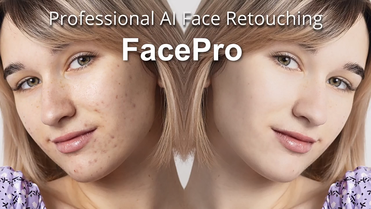 AI人脸修饰遮瑕美颜磨皮AE/PR插件 FacePro v1.0.0 Win中文汉化版