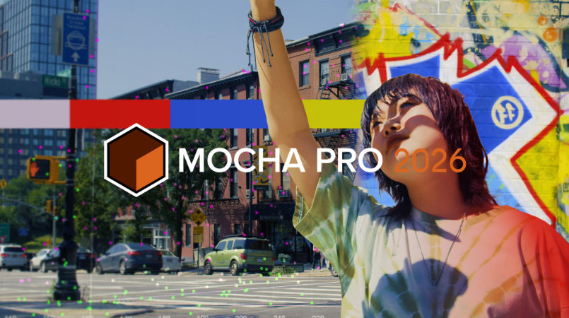Mocha Pro 2026.0.0摄像机反求跟踪软件AE/PR/OFX/达芬奇/AVX插件 Win版