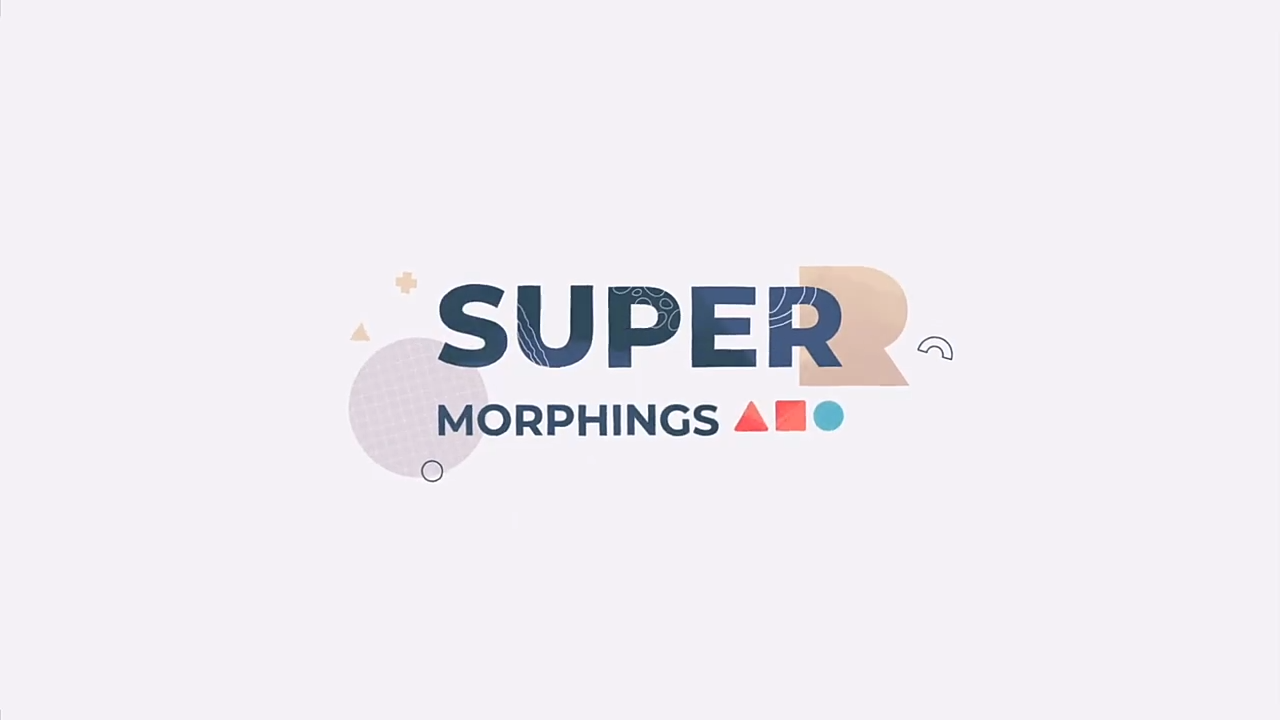 AE脚本-超级图形变形MG动画工具 Super Morphings v1.0.6 含使用教程