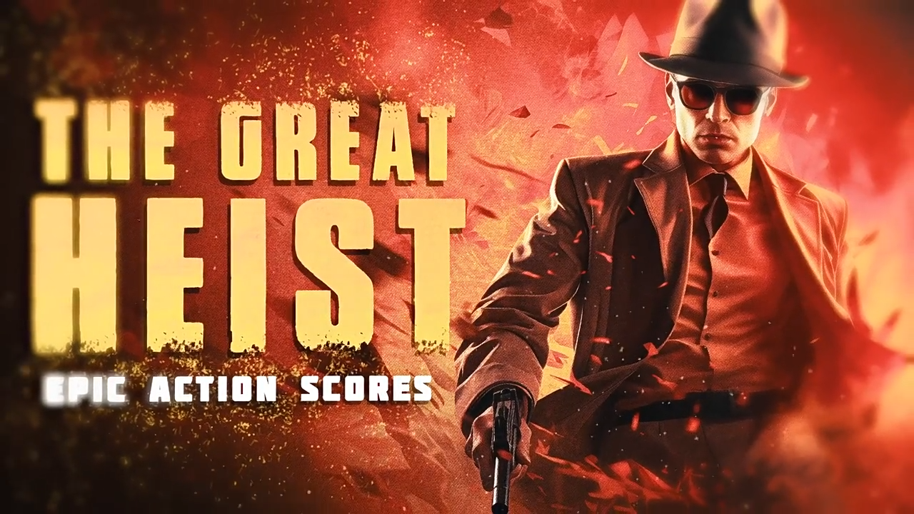 12组电影片头大气史诗震撼宣传预告片分层音乐Triune Digital - The Great Heist