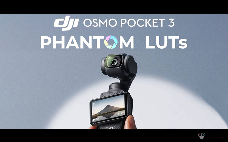 【调色预设】大疆 OSMO POCKET 3 模拟阿莱色彩+电影胶片仿真LUT调色 Phantom LUTs for Osmo Pocket 3