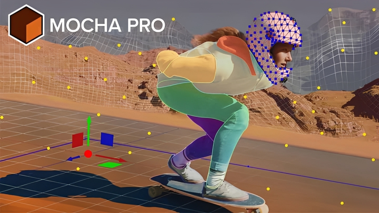 摄像机反求跟踪摩卡软件AE/PR/独立版Mocha Pro 2026.5.0 Win